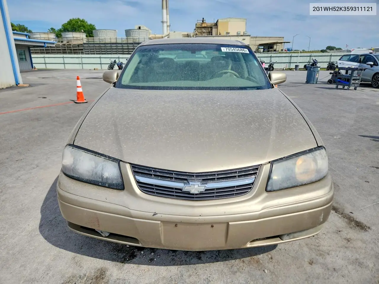 2005 CHEVROLET IMPALA VIN 2G1WH52K359311121 — фото 5