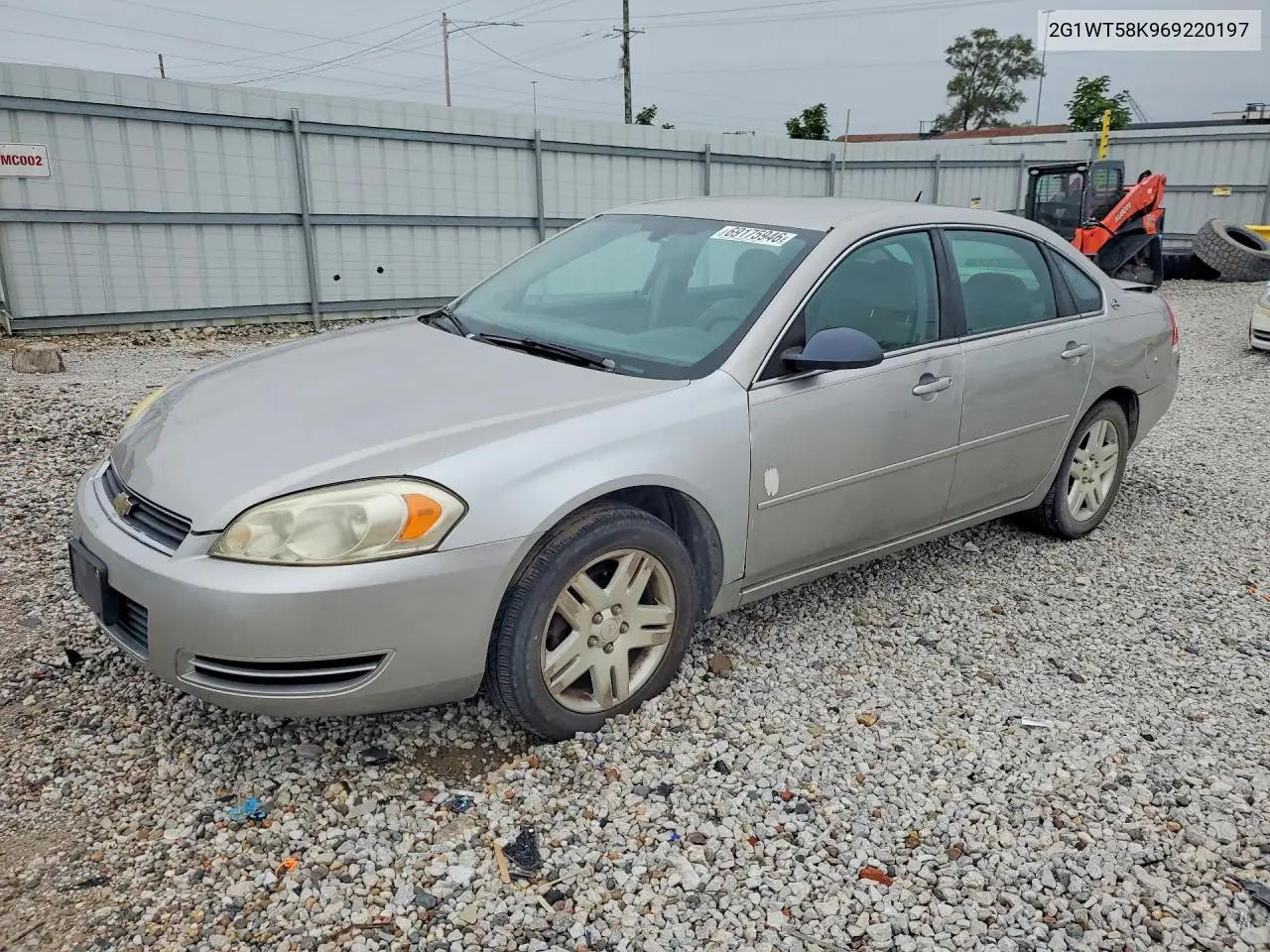 CHEVROLET IMPALA 2006, VIN 2G1WT58K969220197