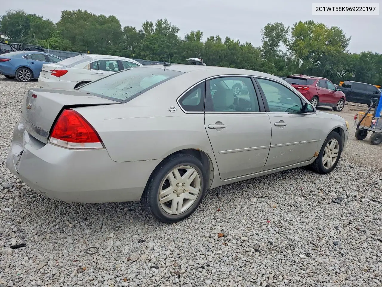2006 CHEVROLET IMPALA VIN 2G1WT58K969220197 — фото 3