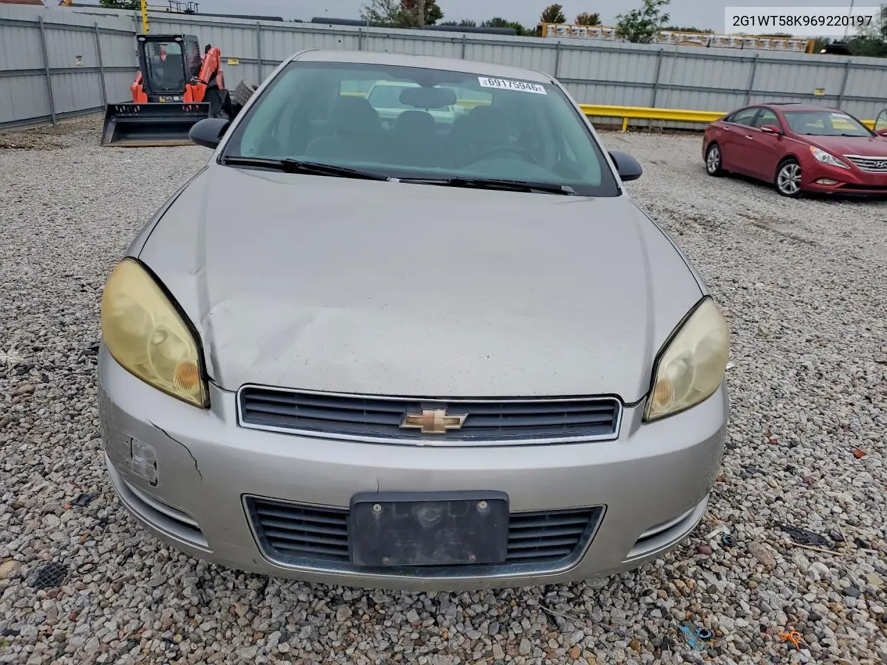 2006 CHEVROLET IMPALA VIN 2G1WT58K969220197 — фото 5