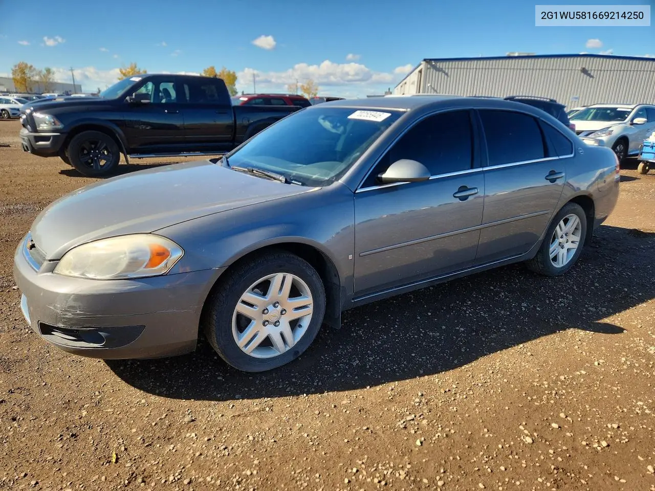CHEVROLET IMPALA 2006, VIN 2G1WU581669214250