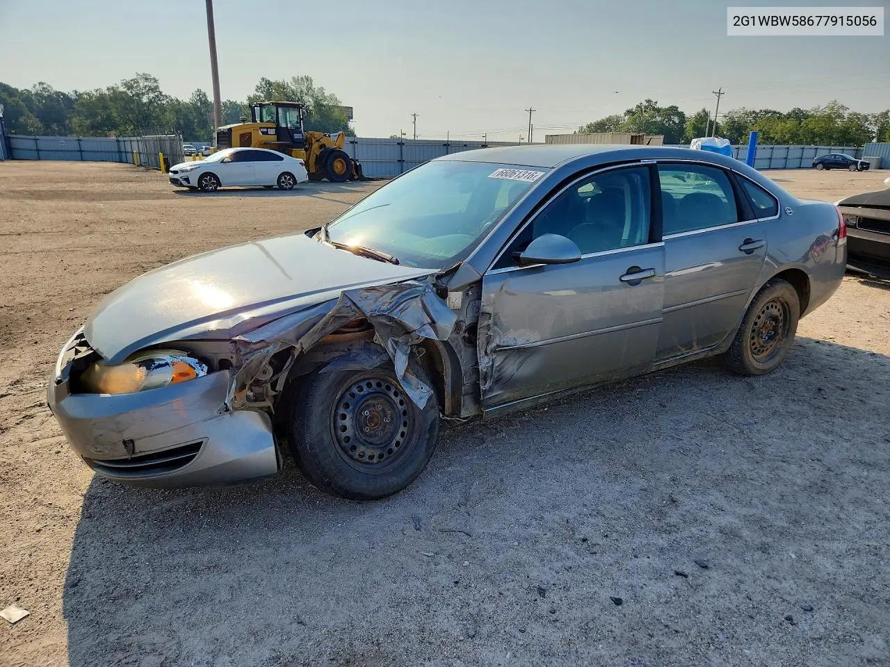 CHEVROLET IMPALA 2007, VIN 2G1WB58K179150506