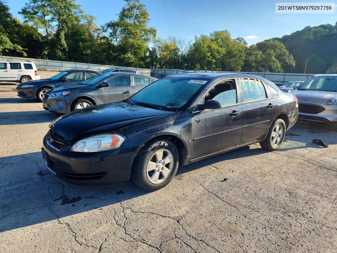CHEVROLET IMPALA 2007, VIN 2G1WT58N979297759