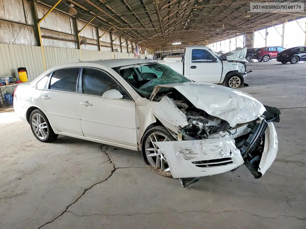 2007 CHEVROLET IMPALA VIN 2G1WB58N079168179 — фото 4