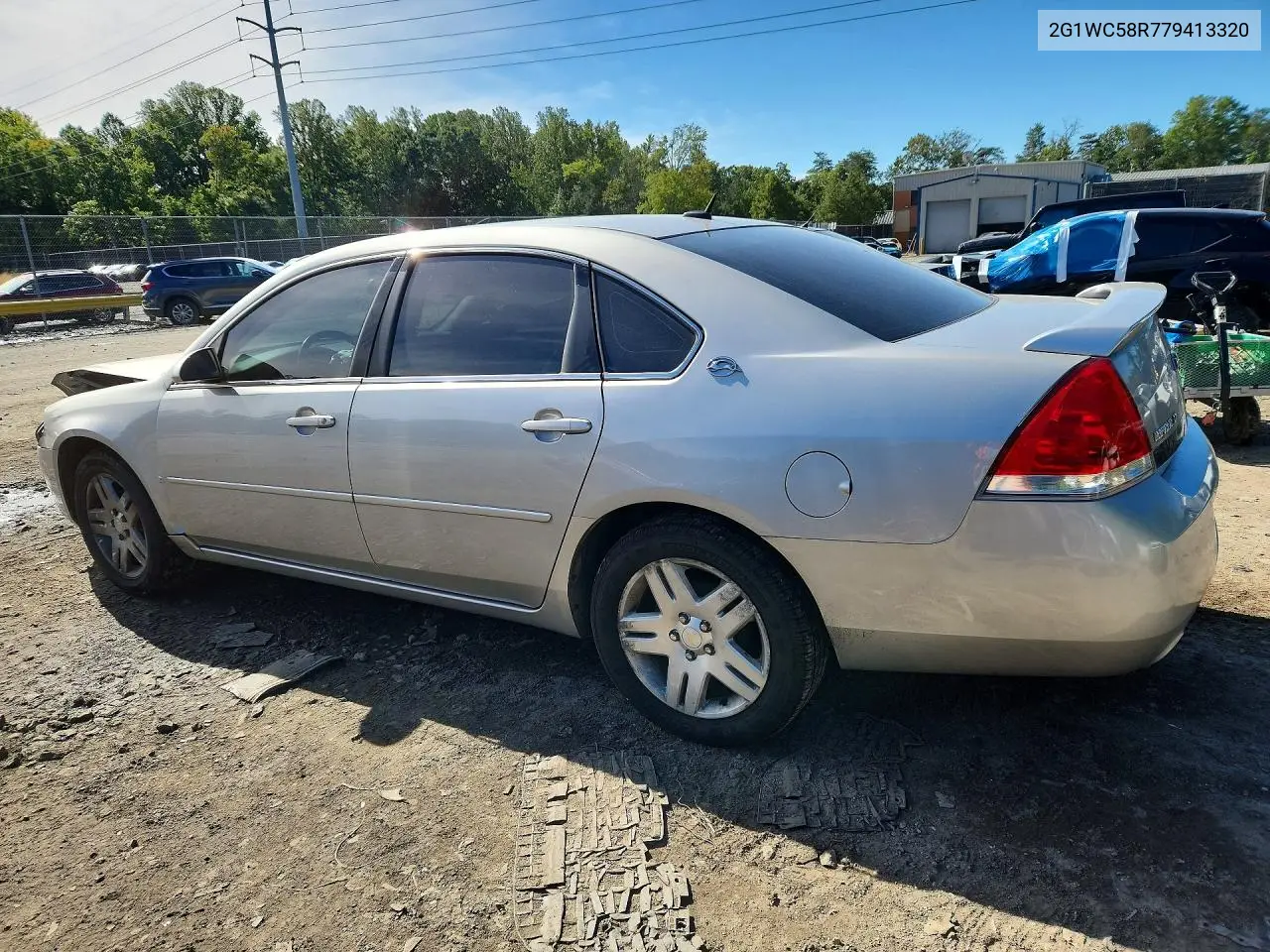 2007 CHEVROLET IMPALA VIN 2G1WC58R779413320 — фото 2