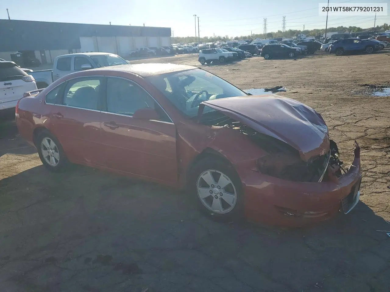 2007 CHEVROLET IMPALA VIN 2G1WT58K779201231 — фото 4