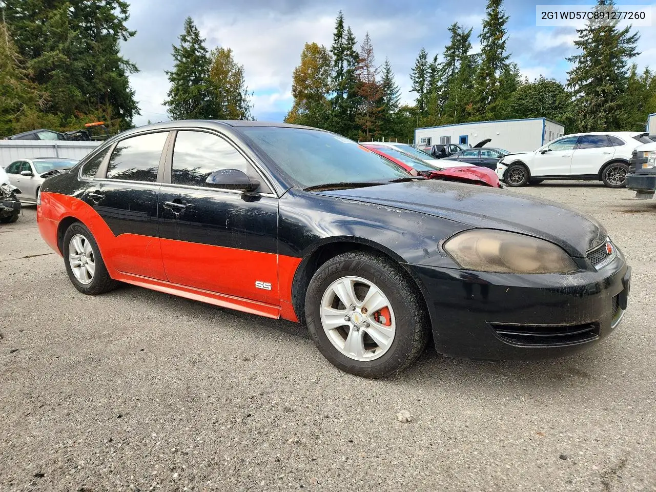 2009 CHEVROLET IMPALA VIN 2G1WD57C891277260 — фото 4
