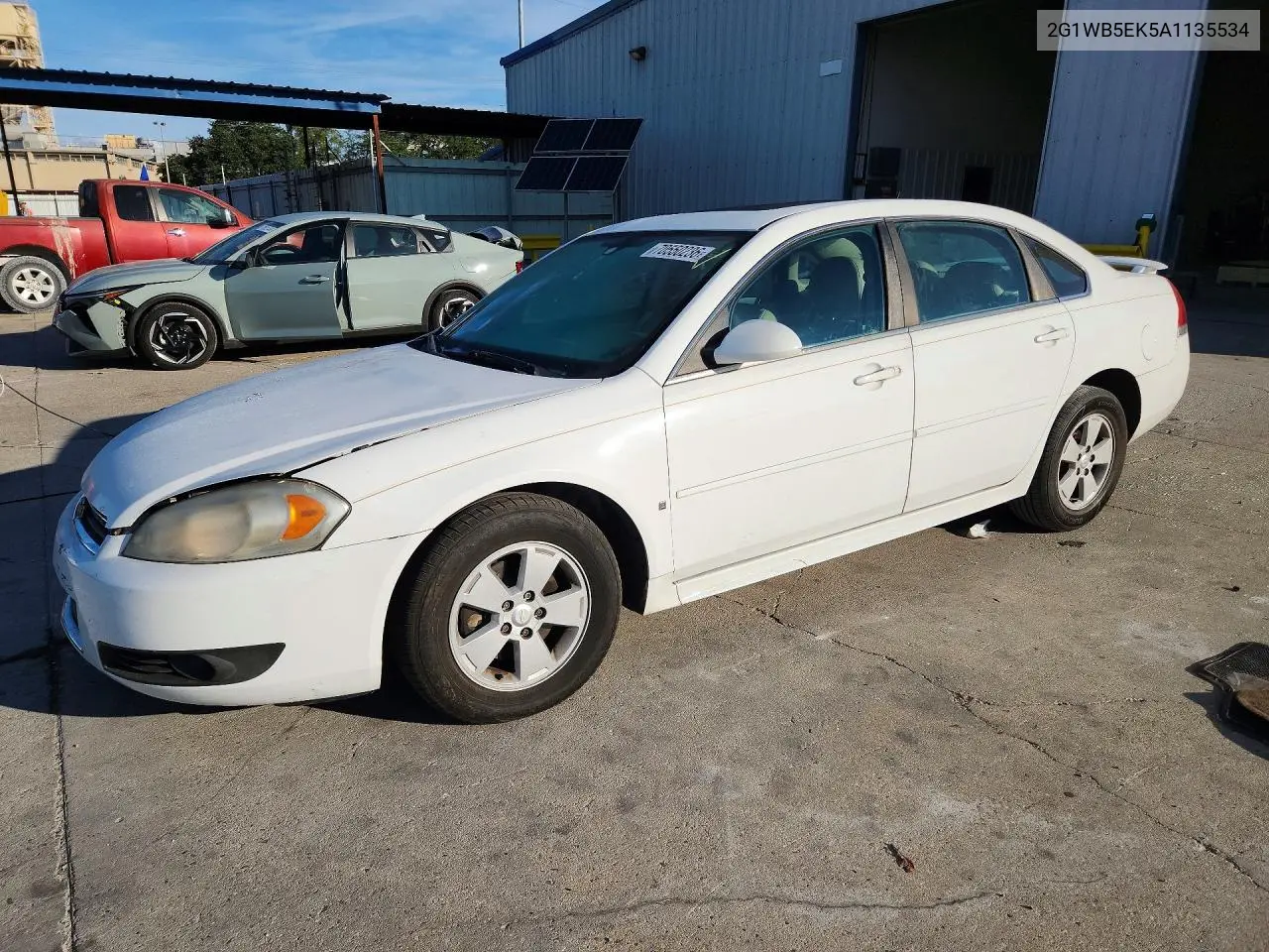 CHEVROLET IMPALA 2010, VIN 2G1WB5EK5A1135534