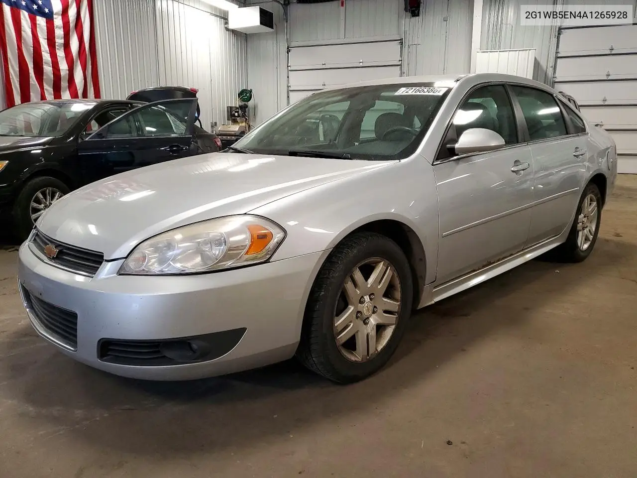 CHEVROLET IMPALA 2010, VIN 2G1WB5EN4A1265928