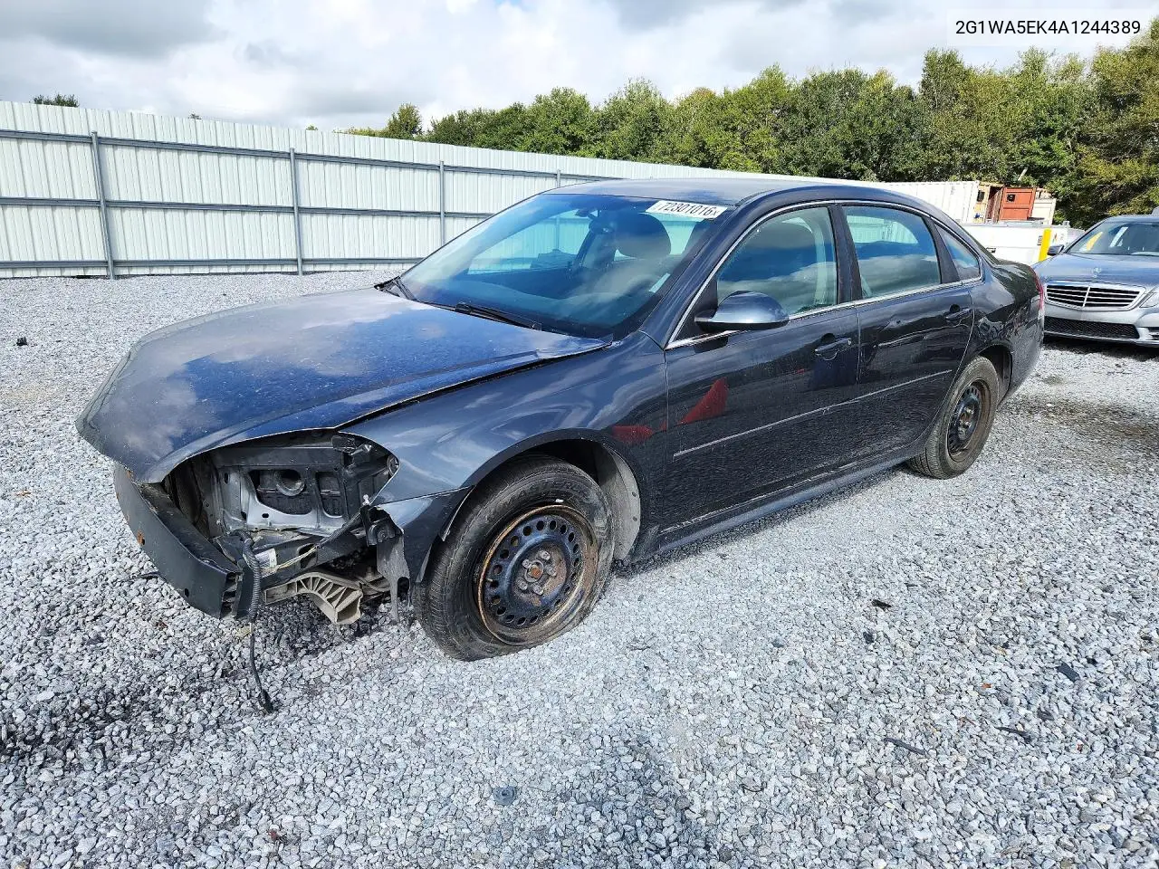 CHEVROLET IMPALA 2010, VIN 2G1WA5EK4A1244389