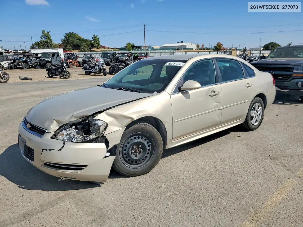 CHEVROLET IMPALA 2011, VIN 2G1WF5EK0B1277070