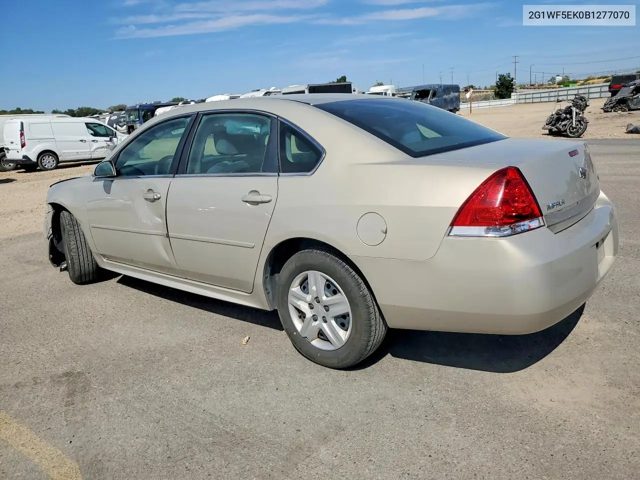 2011 CHEVROLET IMPALA VIN 2G1WF5EK0B1277070 — фото 2