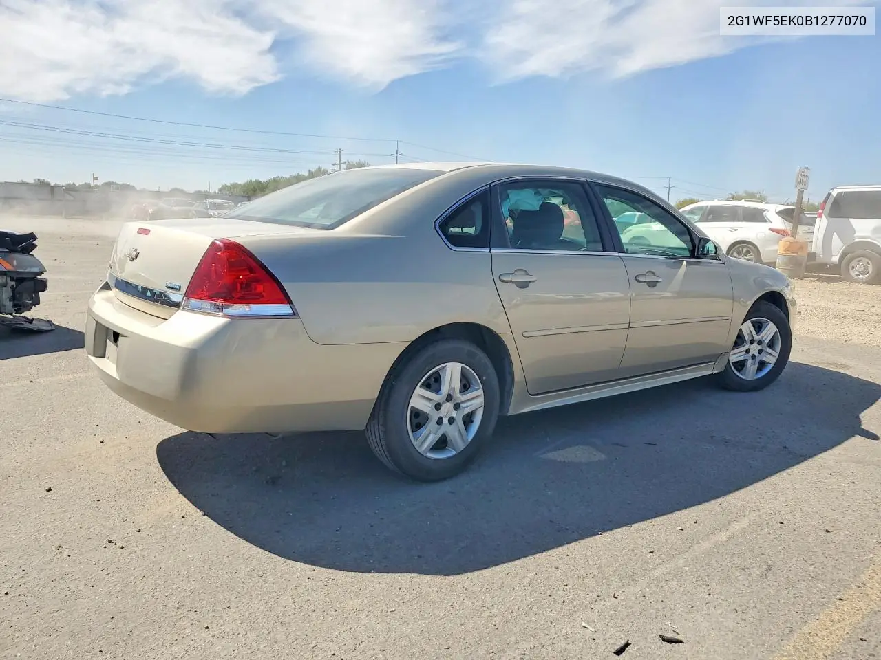 2011 CHEVROLET IMPALA VIN 2G1WF5EK0B1277070 — фото 3