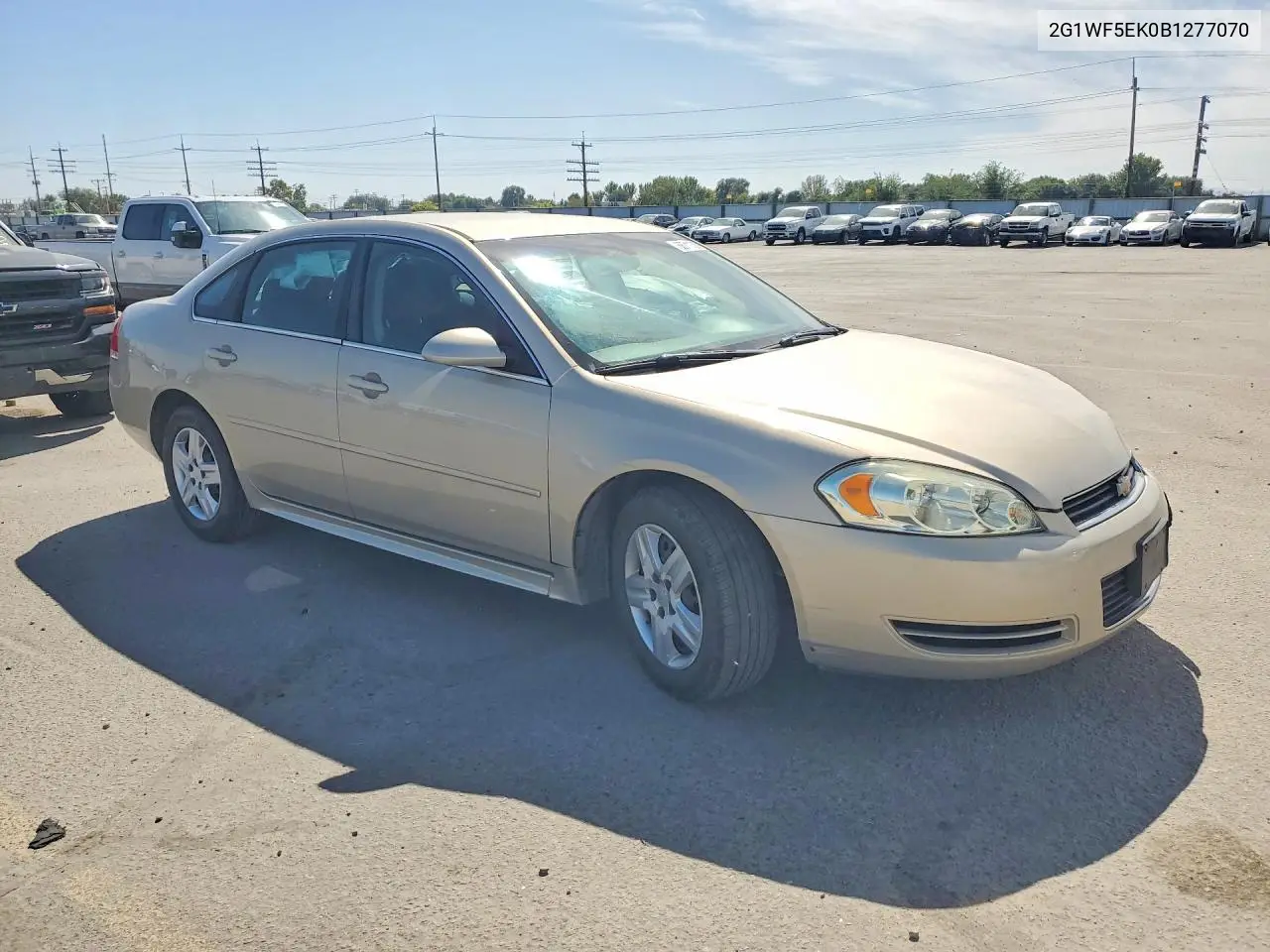 2011 CHEVROLET IMPALA VIN 2G1WF5EK0B1277070 — фото 4