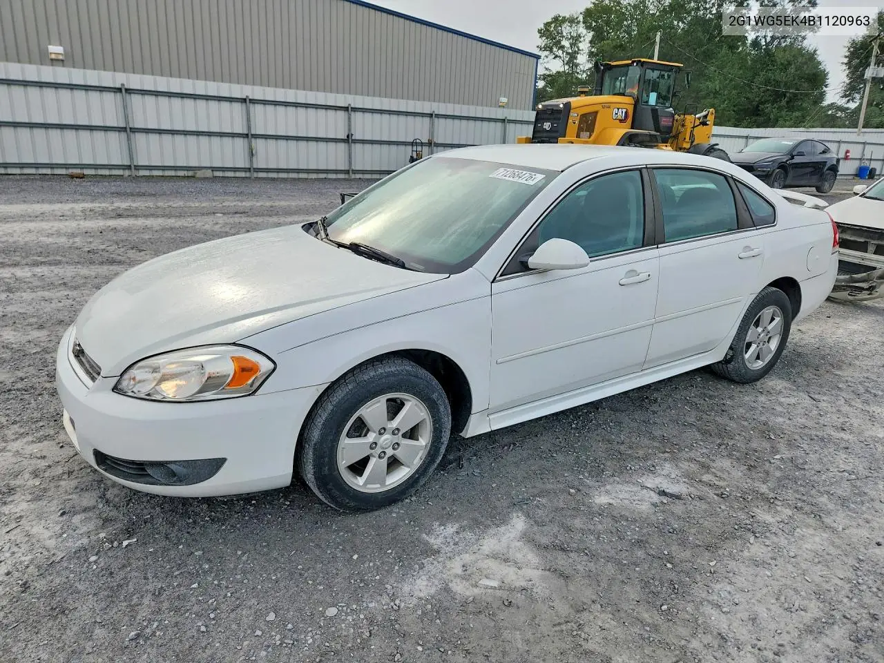 CHEVROLET IMPALA 2011, VIN 2G1WG5EK4B1120963