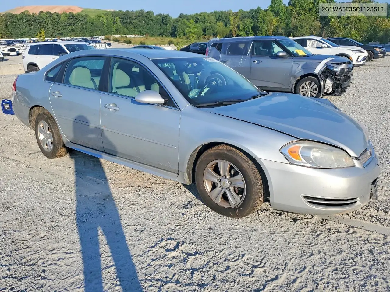 2012 CHEVROLET IMPALA VIN 2G1WA5E35C1123513 — фото 4