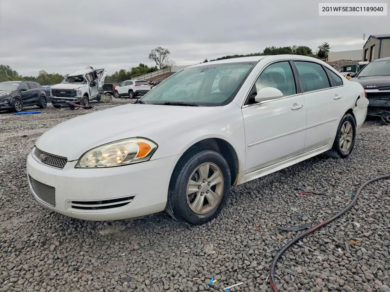 CHEVROLET IMPALA 2012, VIN 2G1WF5E38C1189040