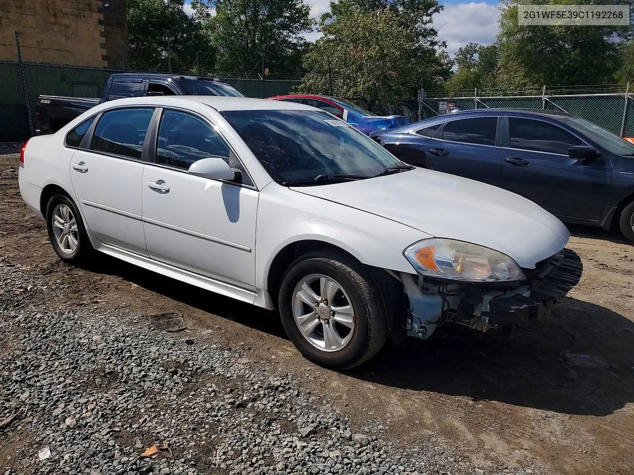 2012 CHEVROLET IMPALA VIN 2G1WF5E39C1192268 — фото 4