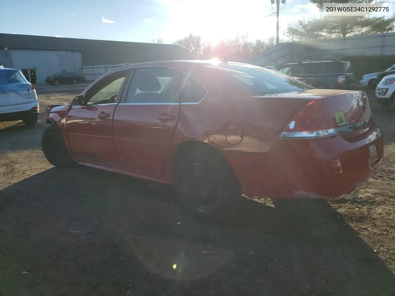 2012 CHEVROLET IMPALA VIN 2G1WB57K191283740 — фото 4