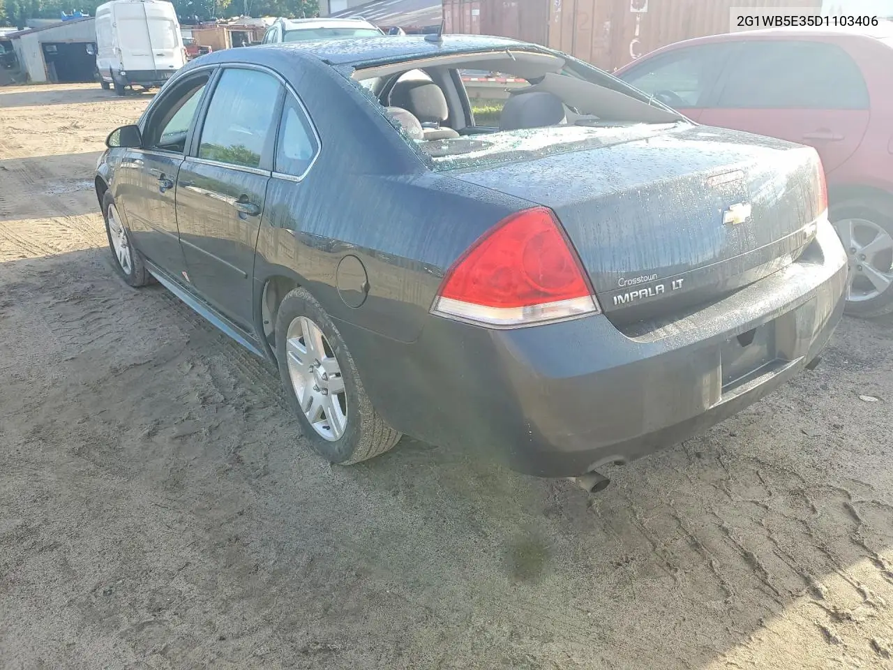 2013 CHEVROLET IMPALA VIN 2G1WB5E35D1103406 — фото 2