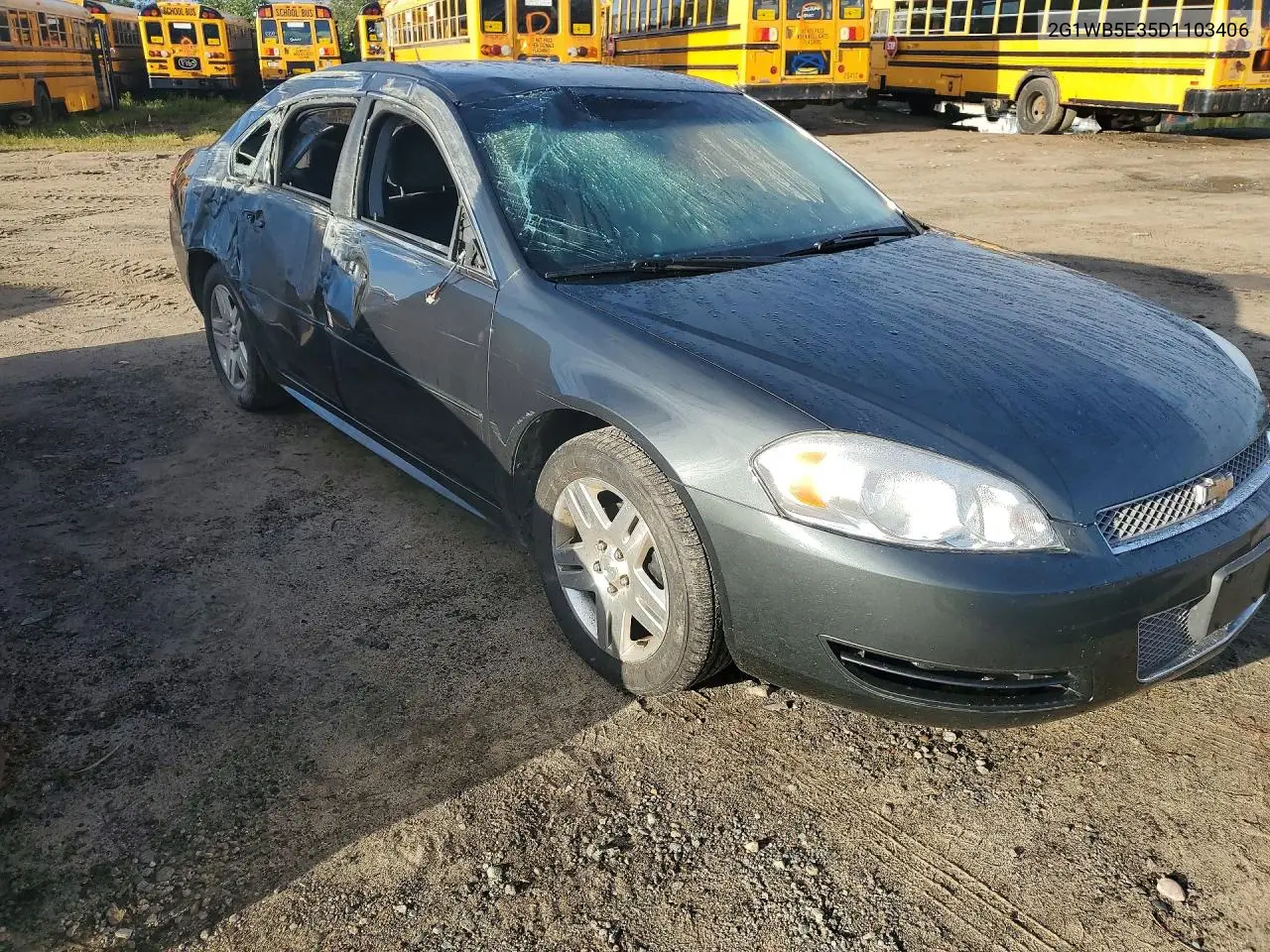 2013 CHEVROLET IMPALA VIN 2G1WB5E35D1103406 — фото 4