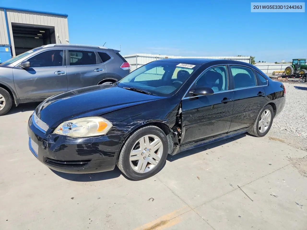 CHEVROLET IMPALA 2013, VIN 2G1WG5E33D1244363