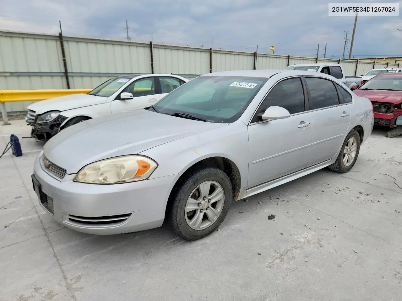 CHEVROLET IMPALA 2013, VIN 2G1WF5E34D1267024