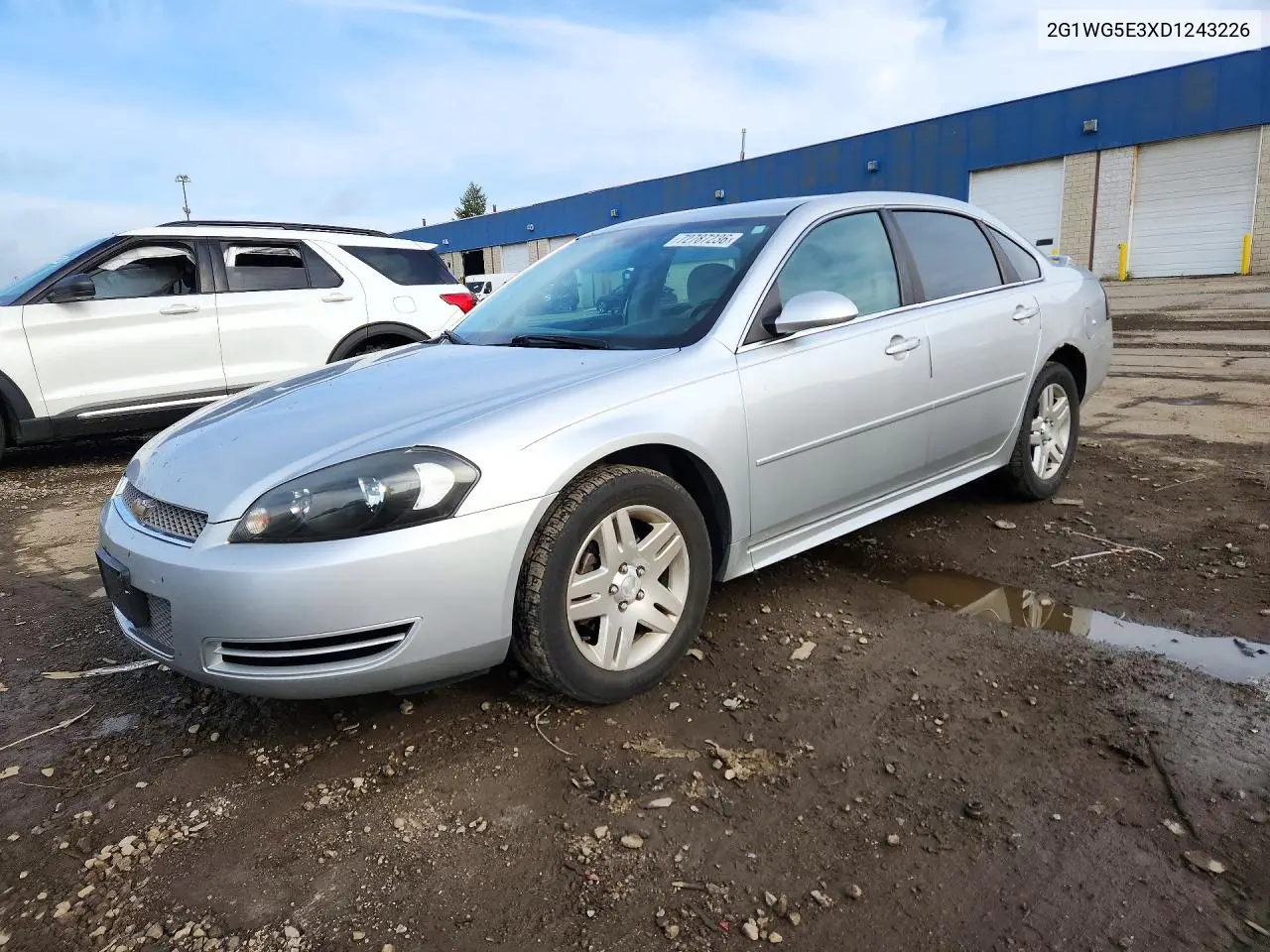 CHEVROLET IMPALA 2013, VIN 2G1WG5E3XD1243226