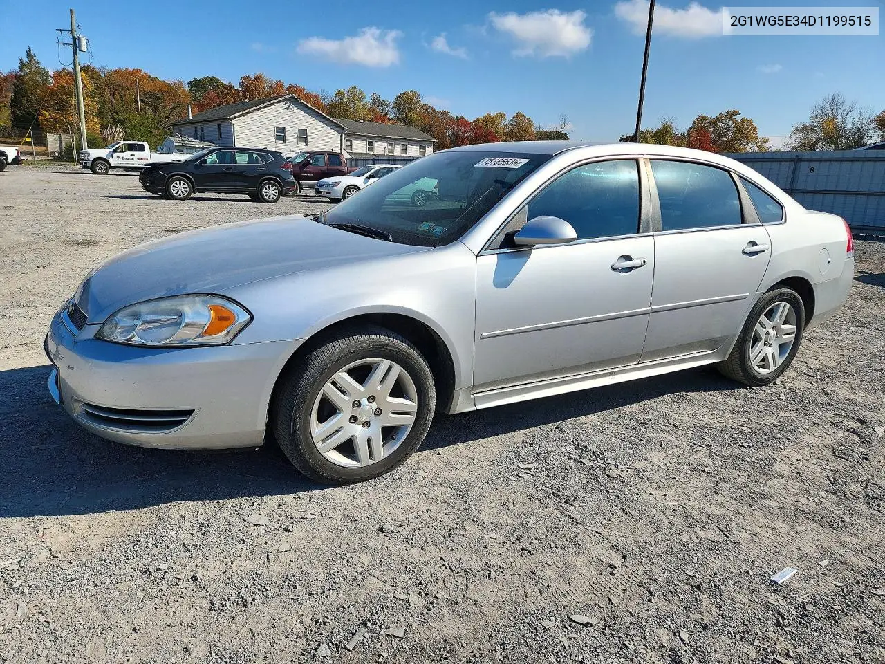 CHEVROLET IMPALA 2013, VIN 2G1WG5E34D1199515