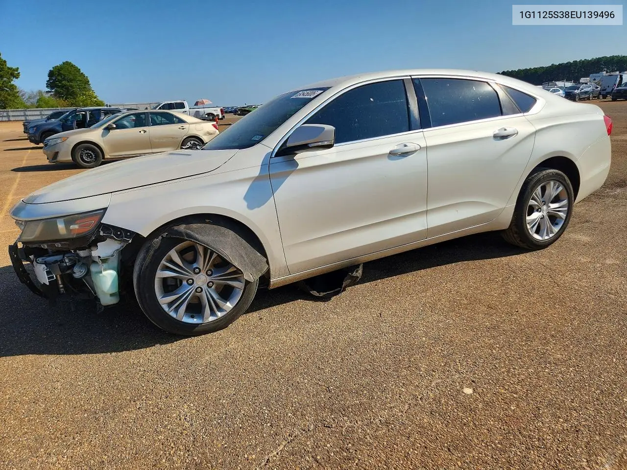CHEVROLET IMPALA 2014, VIN 1G1125S38EU139496