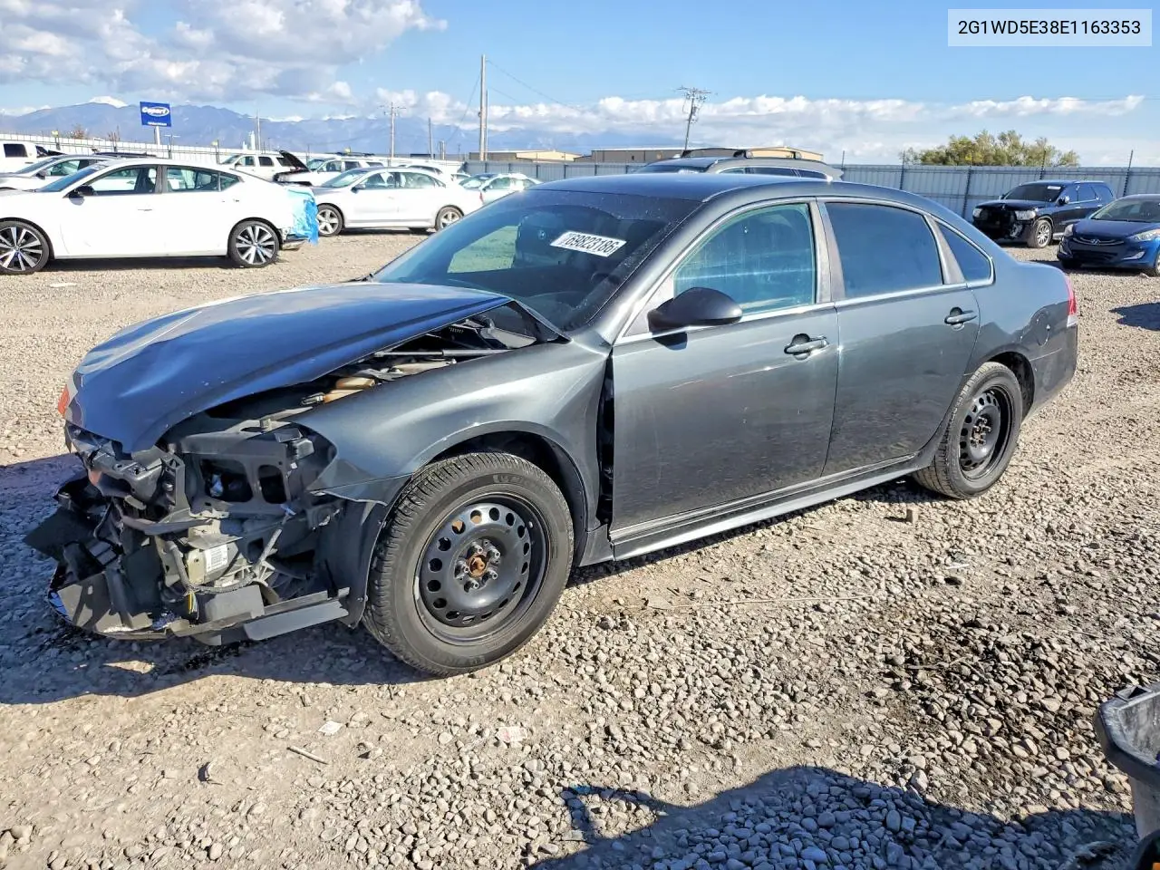 CHEVROLET IMPALA 2014, VIN 2G1WD5E38E1163353