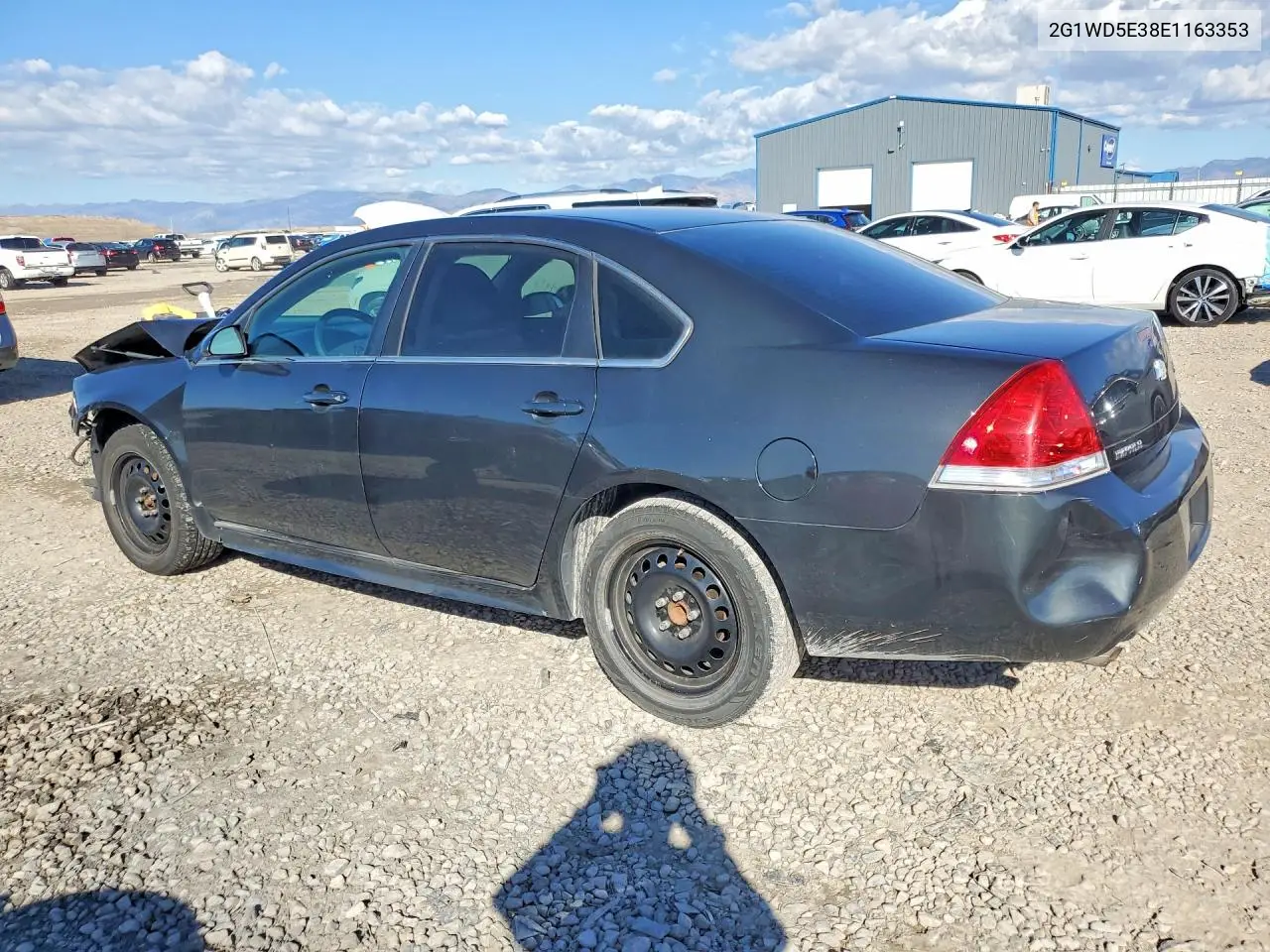 2014 CHEVROLET IMPALA VIN 2G1WD5E38E1163353 — фото 2