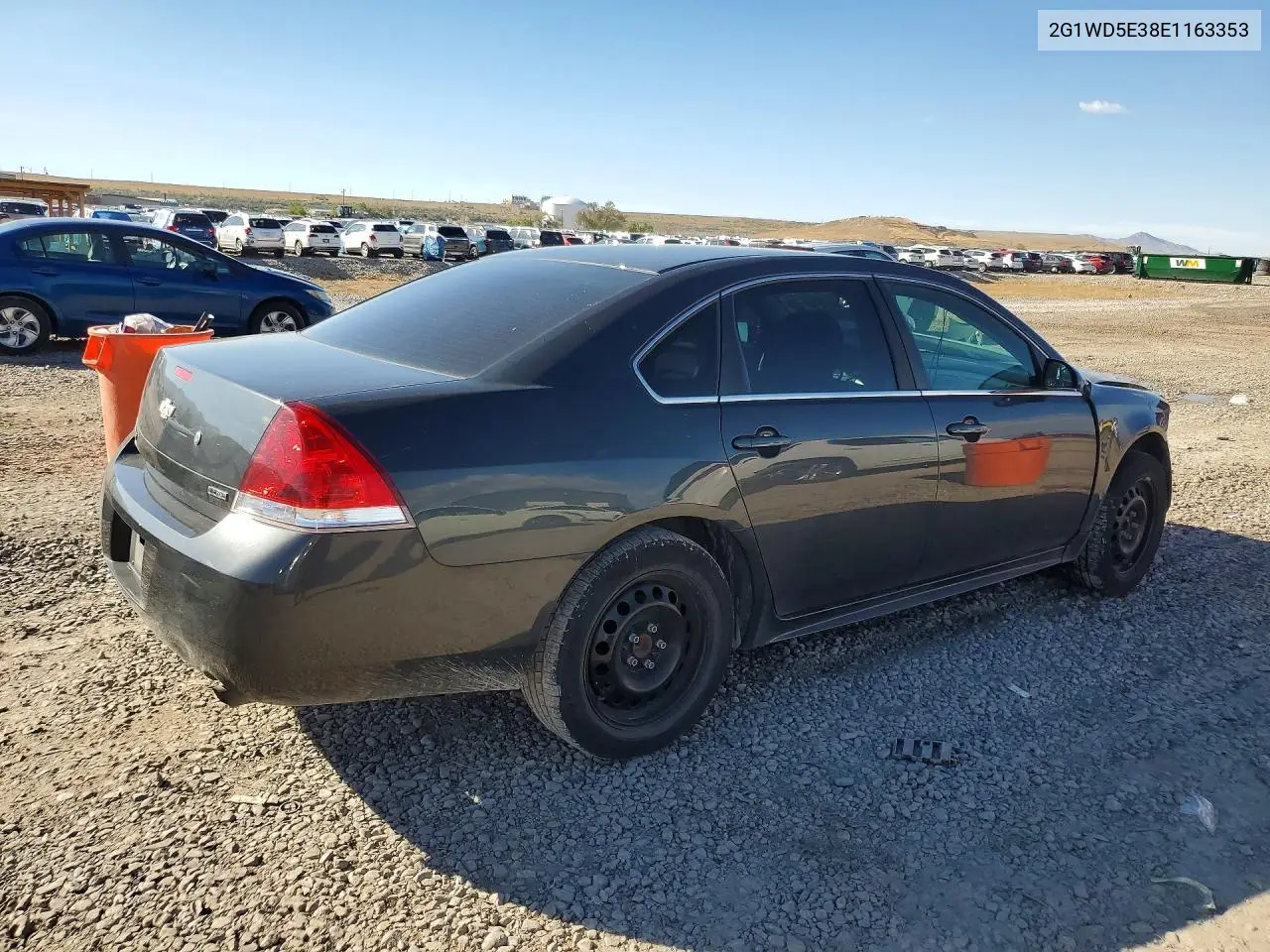 2014 CHEVROLET IMPALA VIN 2G1WD5E38E1163353 — фото 3