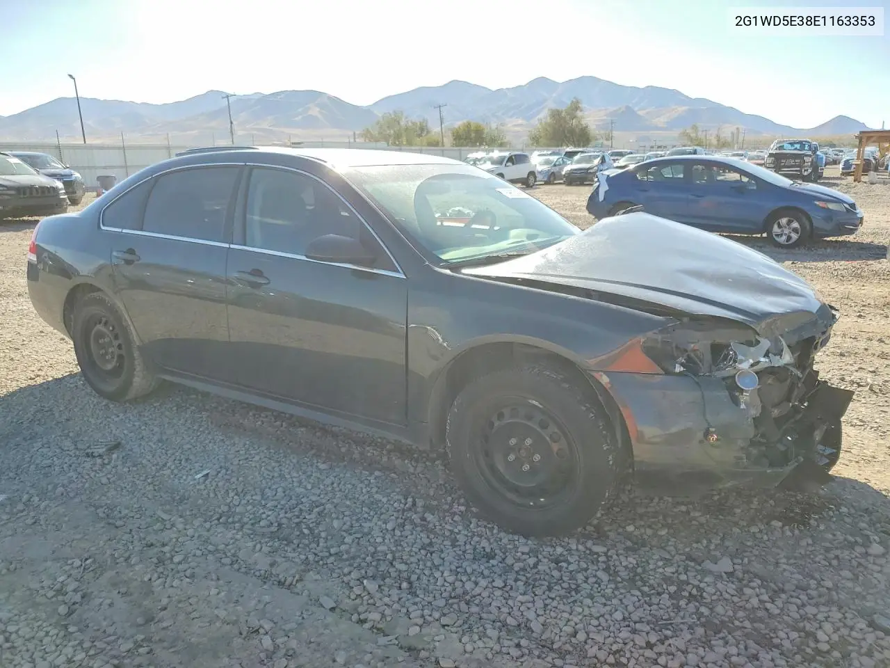 2014 CHEVROLET IMPALA VIN 2G1WD5E38E1163353 — фото 4