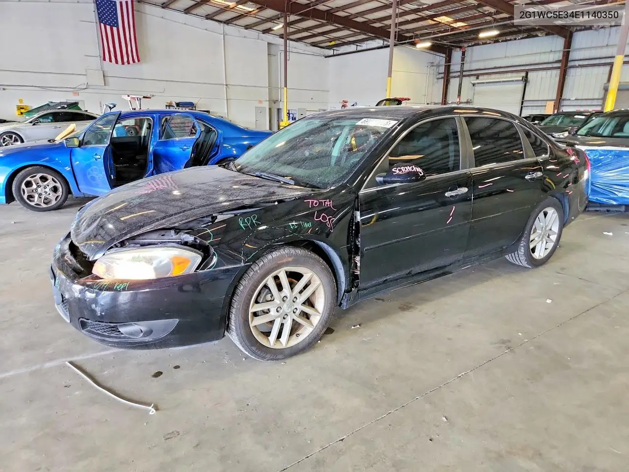 CHEVROLET IMPALA 2014, VIN 2G1WC5E34E1140350