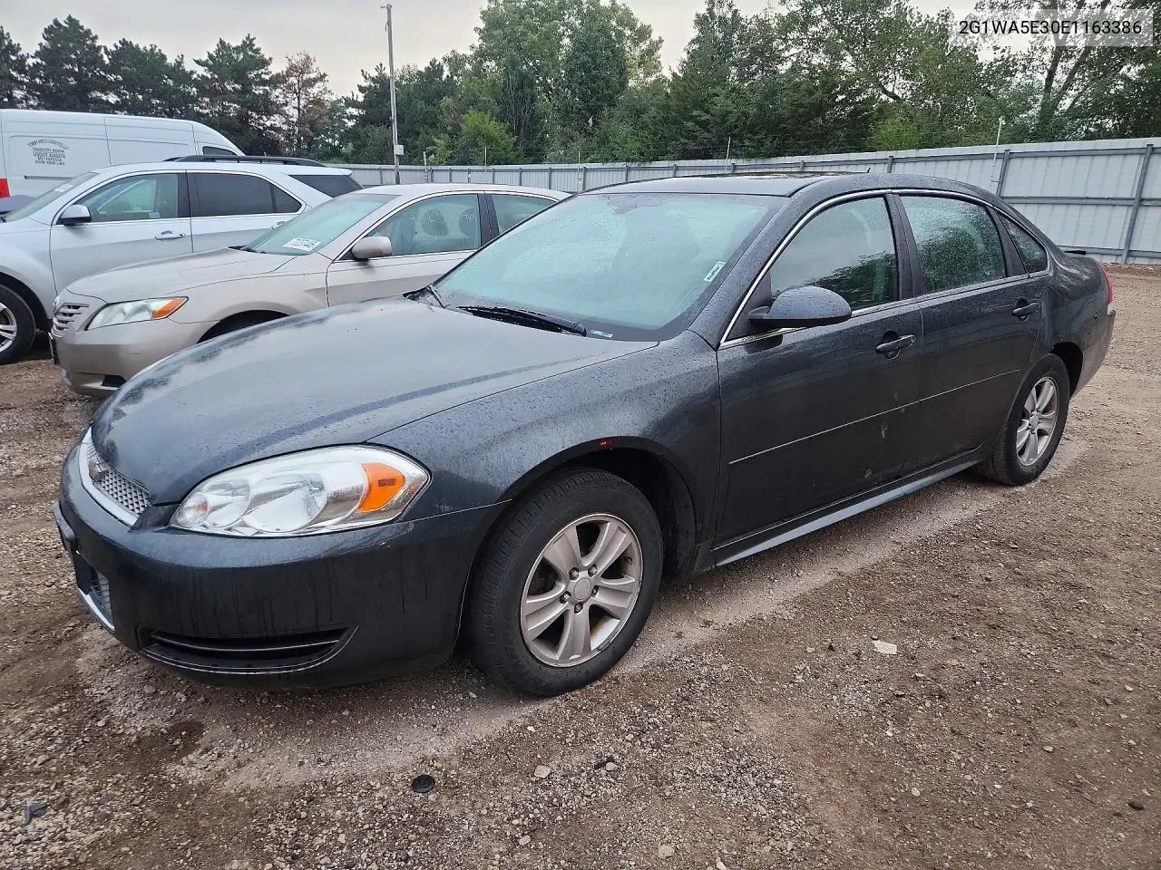 CHEVROLET IMPALA 2014, VIN 2G1WA5E30E1163386