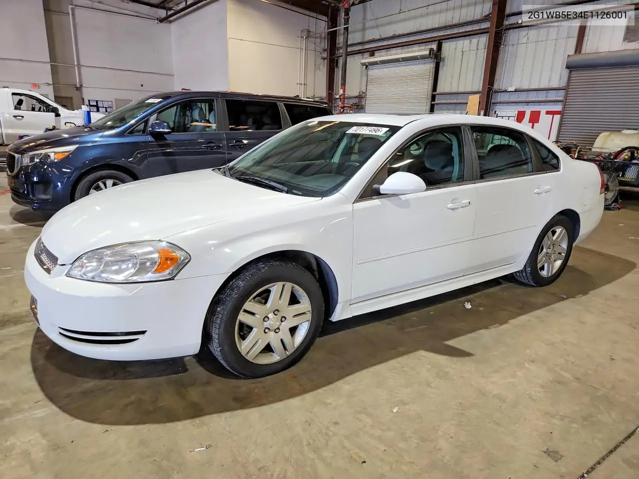 CHEVROLET IMPALA 2014, VIN 2G1WB5E34E1126001
