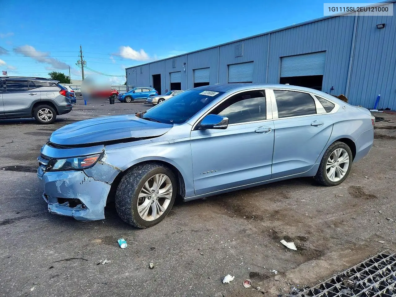 CHEVROLET IMPALA 2014, VIN 1G1115SL2EU121000