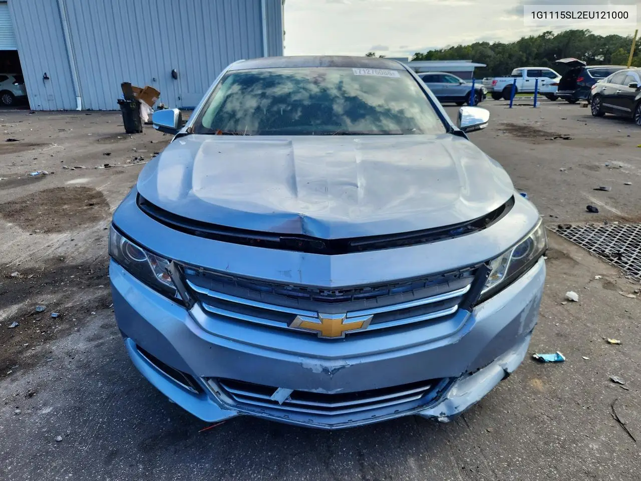 2014 CHEVROLET IMPALA VIN 1G1115SL2EU121000 — фото 5