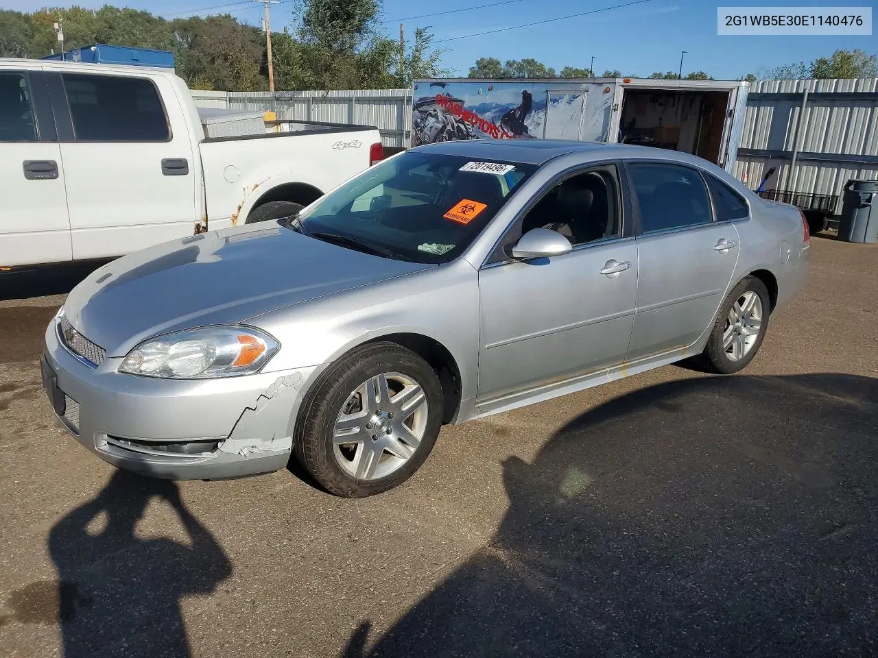 CHEVROLET IMPALA 2014, VIN 2G1WB5E30E1140476