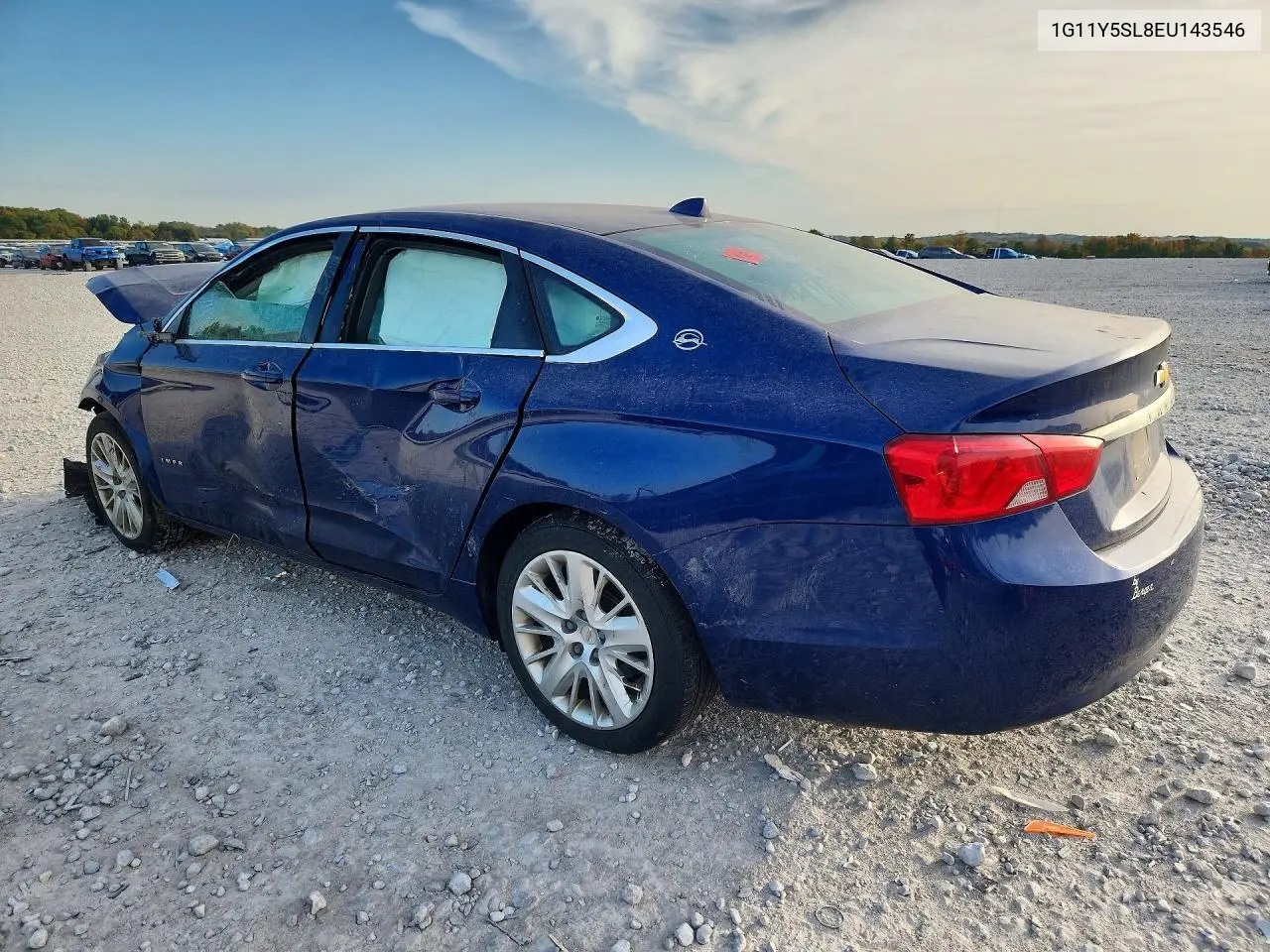 2014 CHEVROLET IMPALA VIN 1G11Y5SL8EU143546 — фото 2