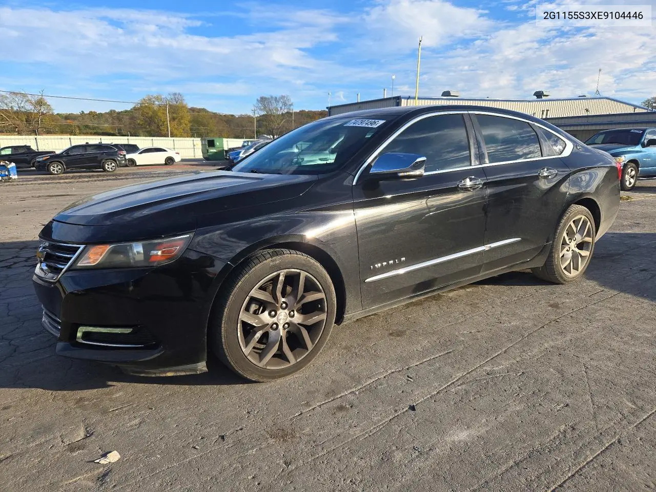 CHEVROLET IMPALA 2014, VIN 2G1155S3XE9104446