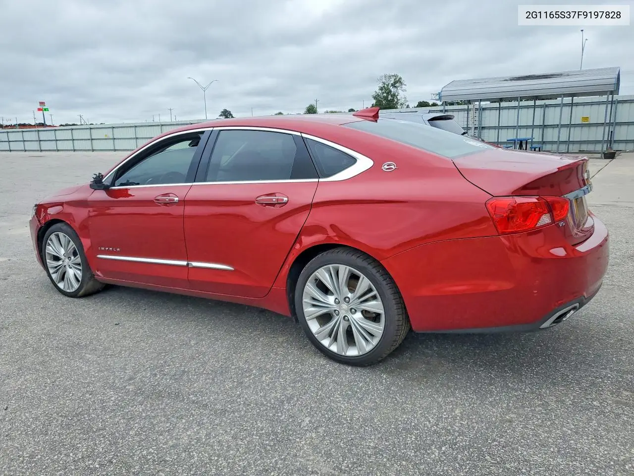 2015 CHEVROLET IMPALA VIN 2G1165S37F9197828 — фото 2