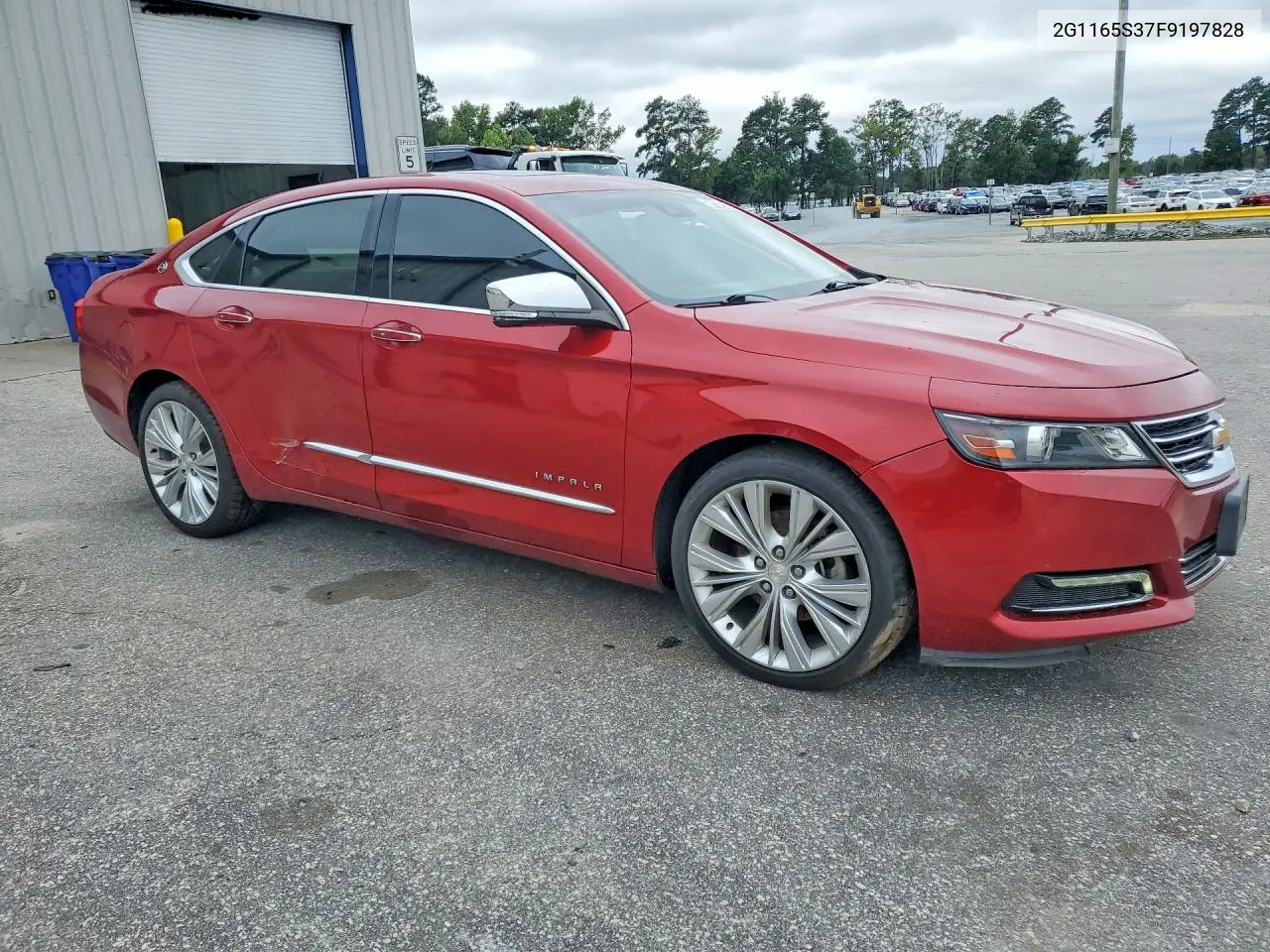 2015 CHEVROLET IMPALA VIN 2G1165S37F9197828 — фото 4