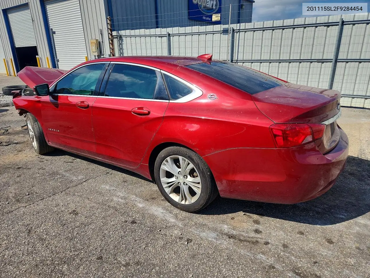 2015 CHEVROLET IMPALA VIN 2G1115SL2F9284454 — фото 2
