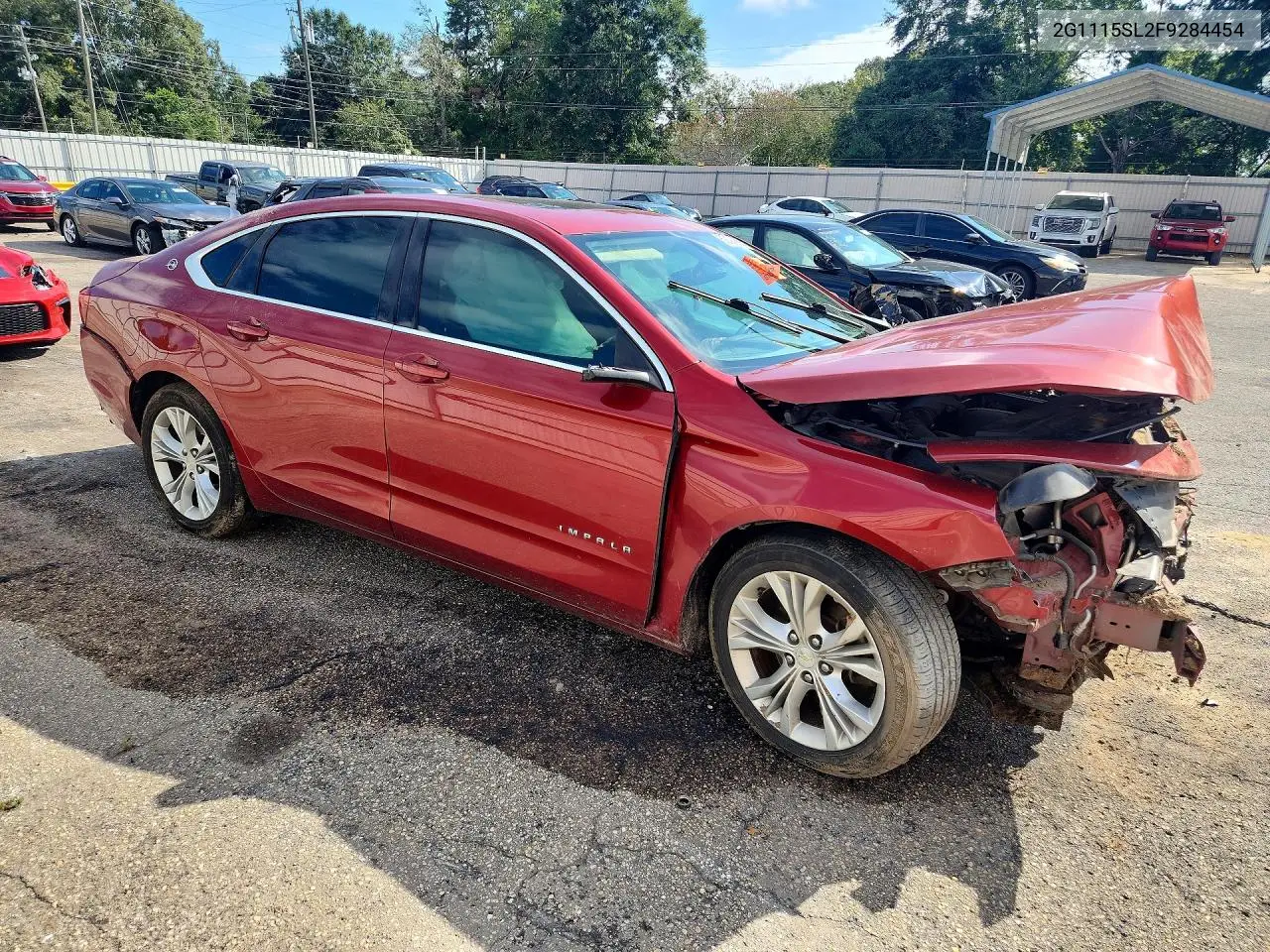 2015 CHEVROLET IMPALA VIN 2G1115SL2F9284454 — фото 4