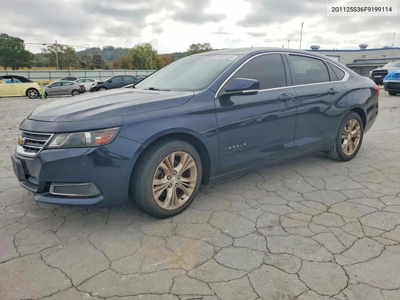 CHEVROLET IMPALA 2015, VIN 2G1125S36F9199114