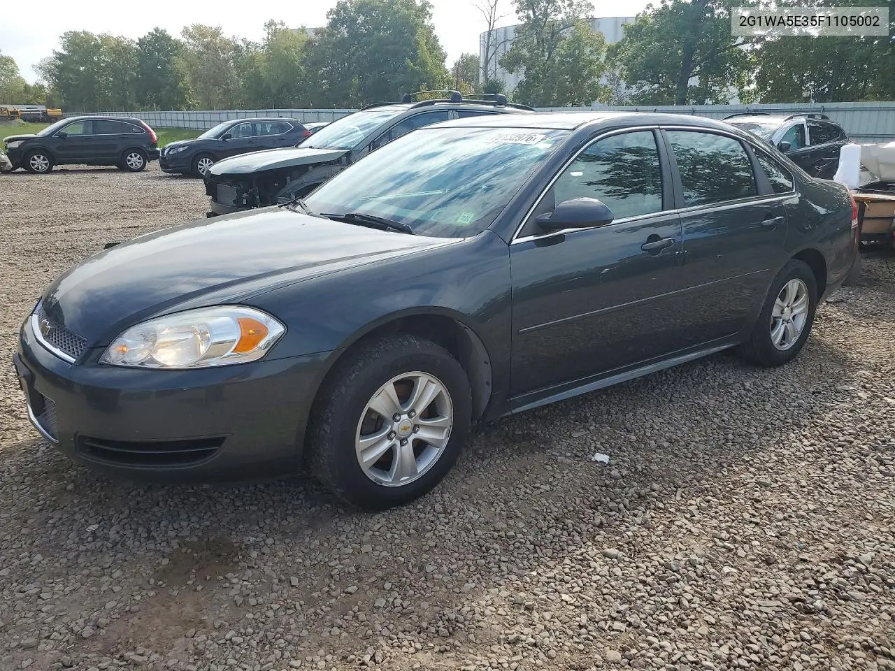 CHEVROLET IMPALA 2015, VIN 2G1WA5E35F1105002