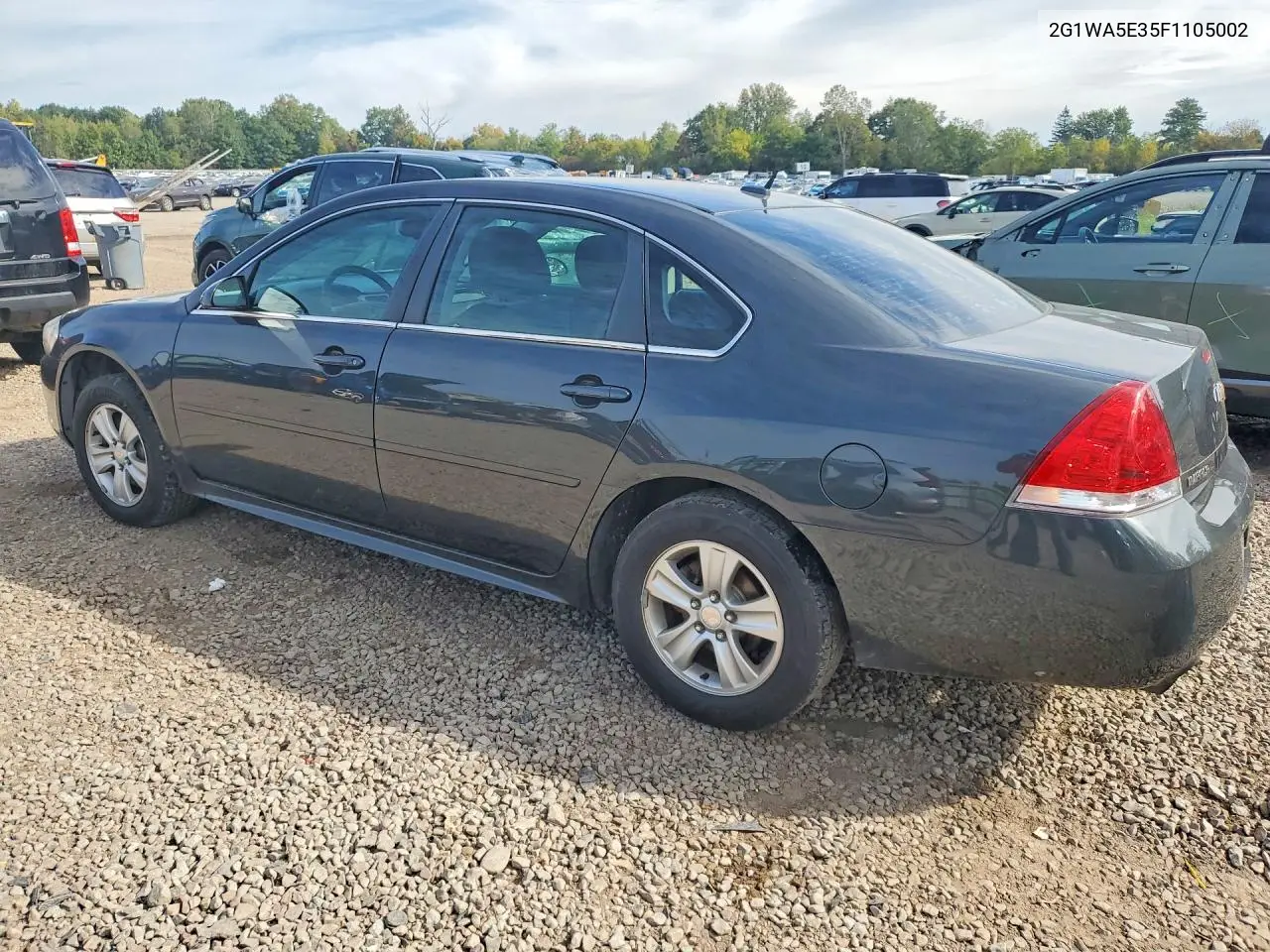 2015 CHEVROLET IMPALA VIN 2G1WA5E35F1105002 — фото 2