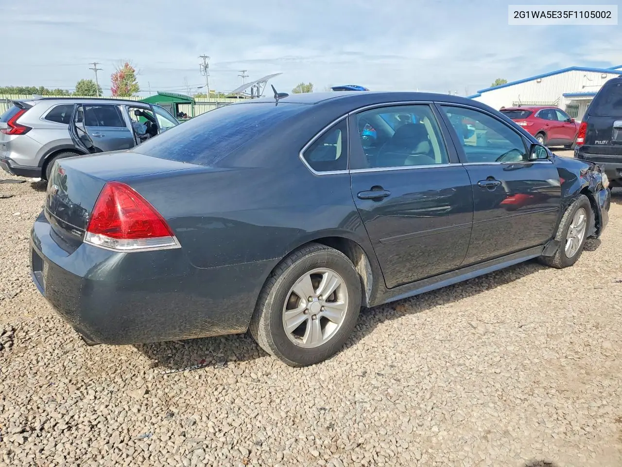 2015 CHEVROLET IMPALA VIN 2G1WA5E35F1105002 — фото 3